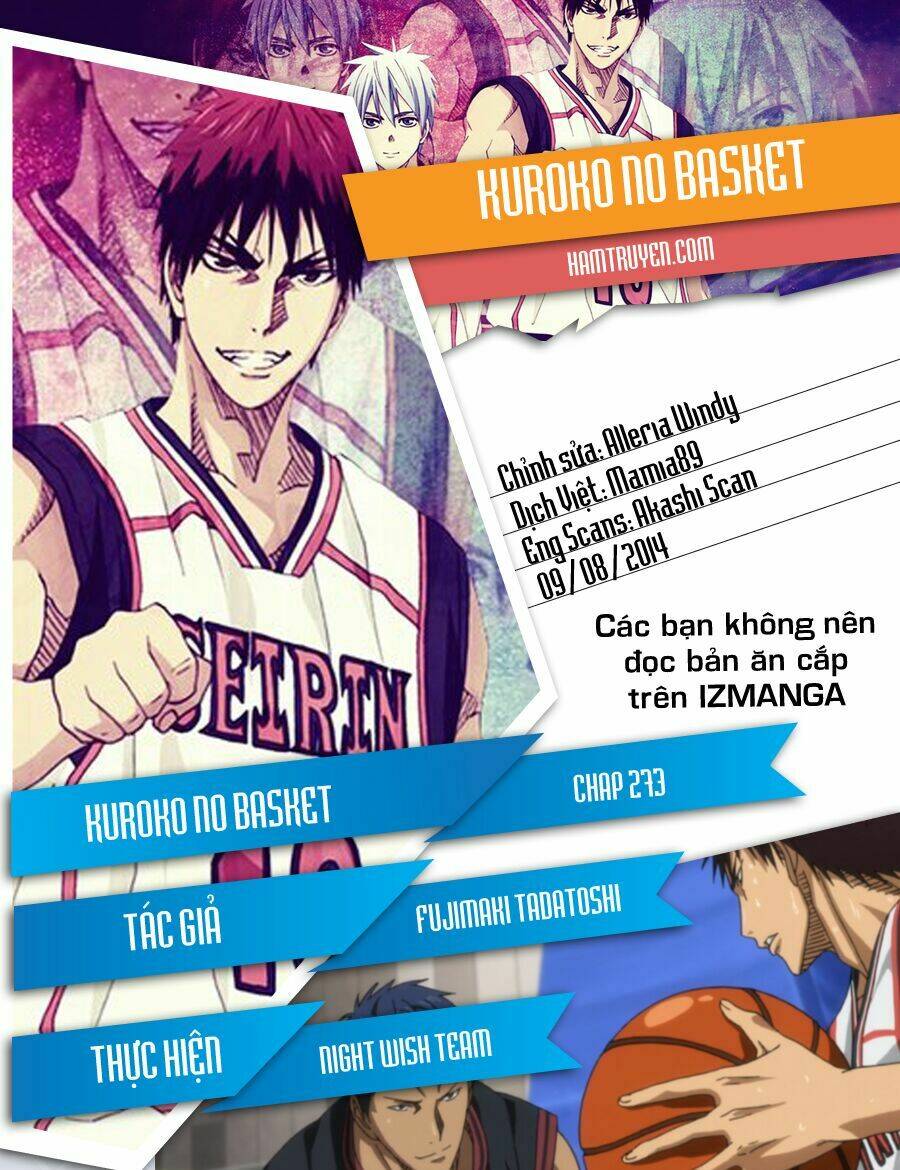 vua bóng rổ kuroko chapter 273 1
