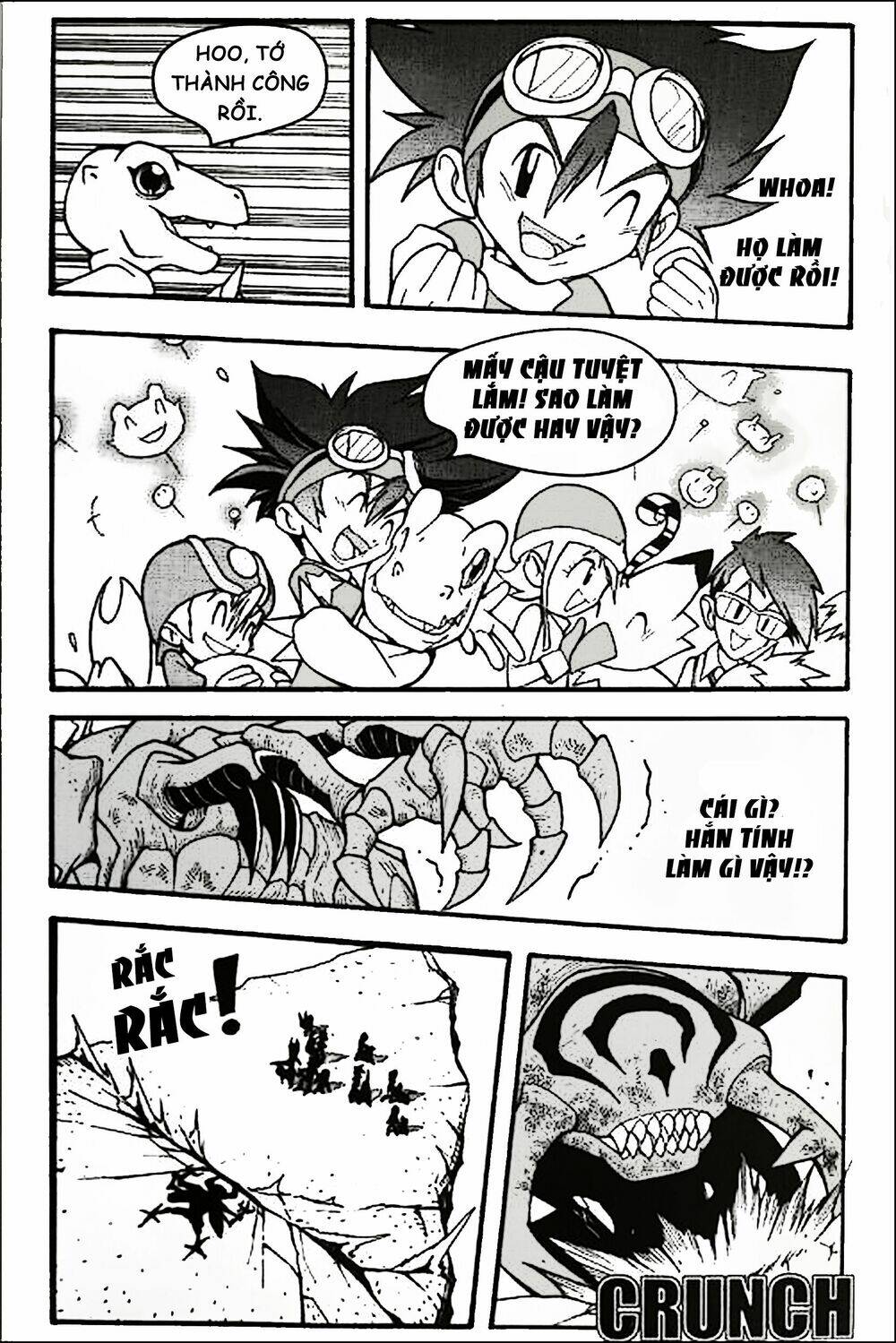 cuộc phiêu lưu của những con thú digimon chapter 1 12