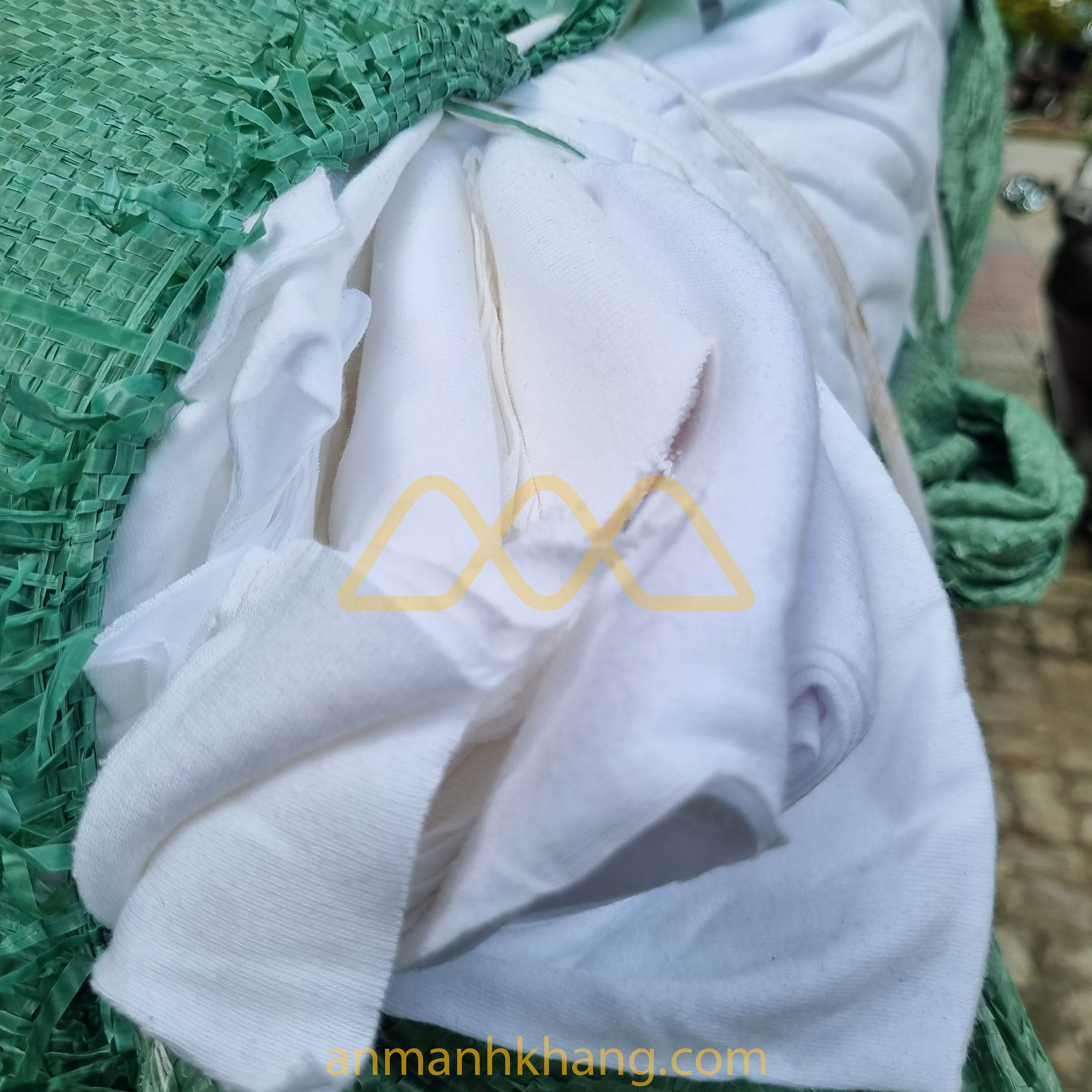 Giẻ Lau Cotton Trắng Thấm Hút