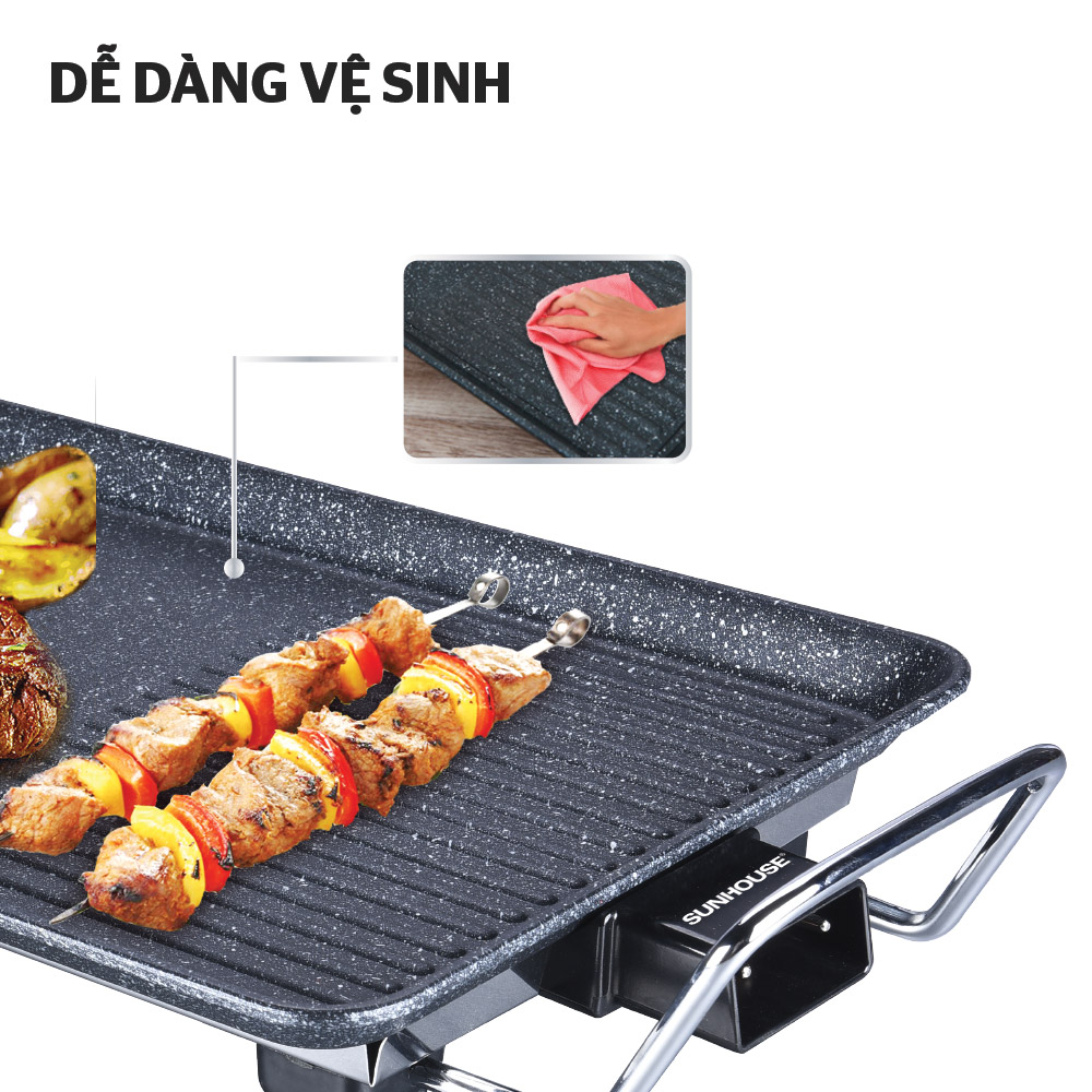 Bếp Nướng Điện Sunhouse SHD4607 (1500W) - Hàng chính hãng