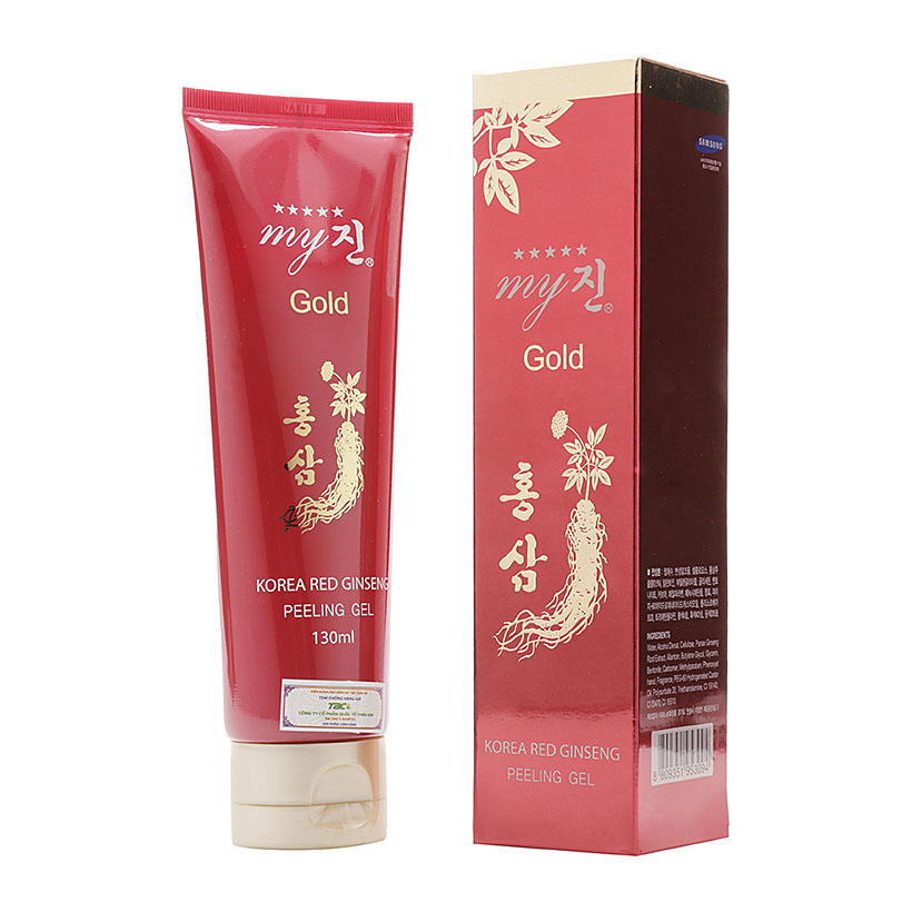 Tẩy tế bào chết hồng sâm Korea Red Ginseng Peeling Gel My Jin Gold 130ml