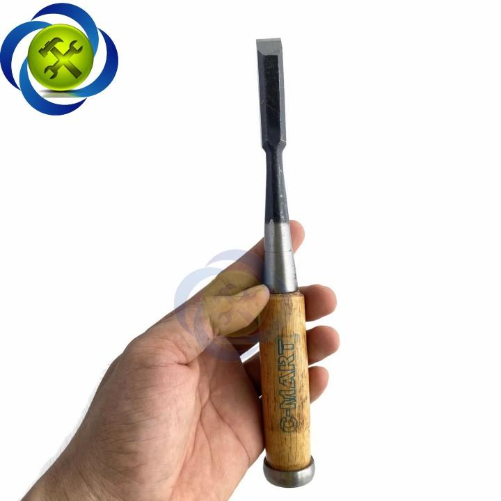 Đục thợ mộc cán gỗ C-Mart A0088-12 12mm hàng chính hãng