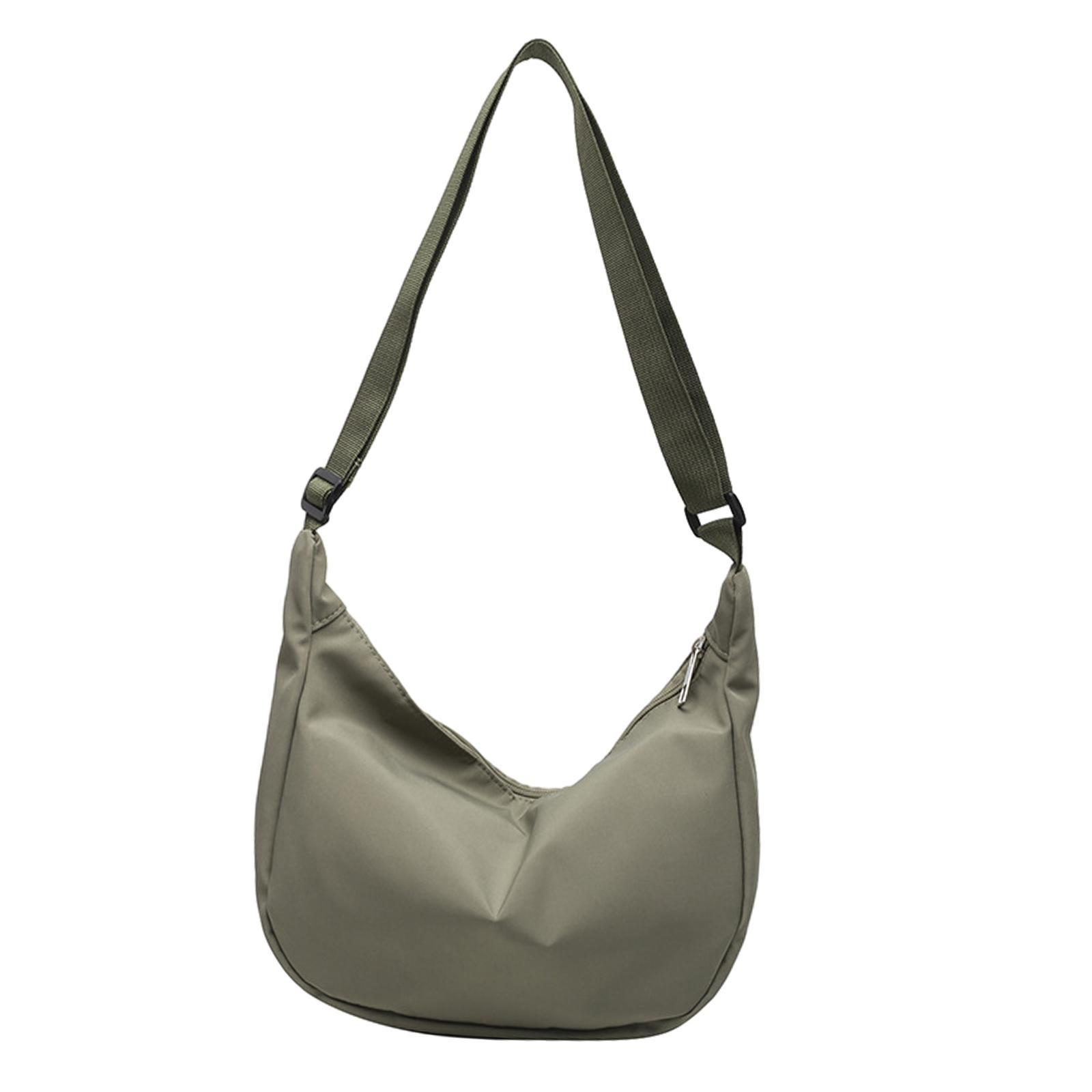 Girls Crossbody Bag with Zipper Women Shoulder Bag for Walking Biking Travel