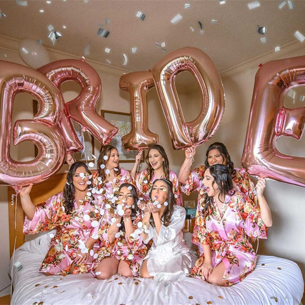 Bong bóng trang trí tiệc Bride to be bachelorette party ctdt06