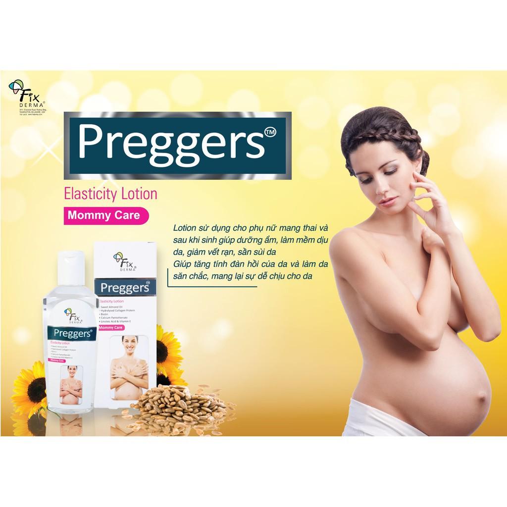 Sữa Dưỡng Ẩm, Giảm Vết Rạn Da Fixderma Preggers Elasticity Lotion 100ml