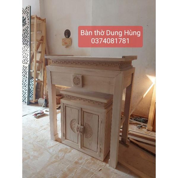 Bàn thờ chung cư đẹp dài 107