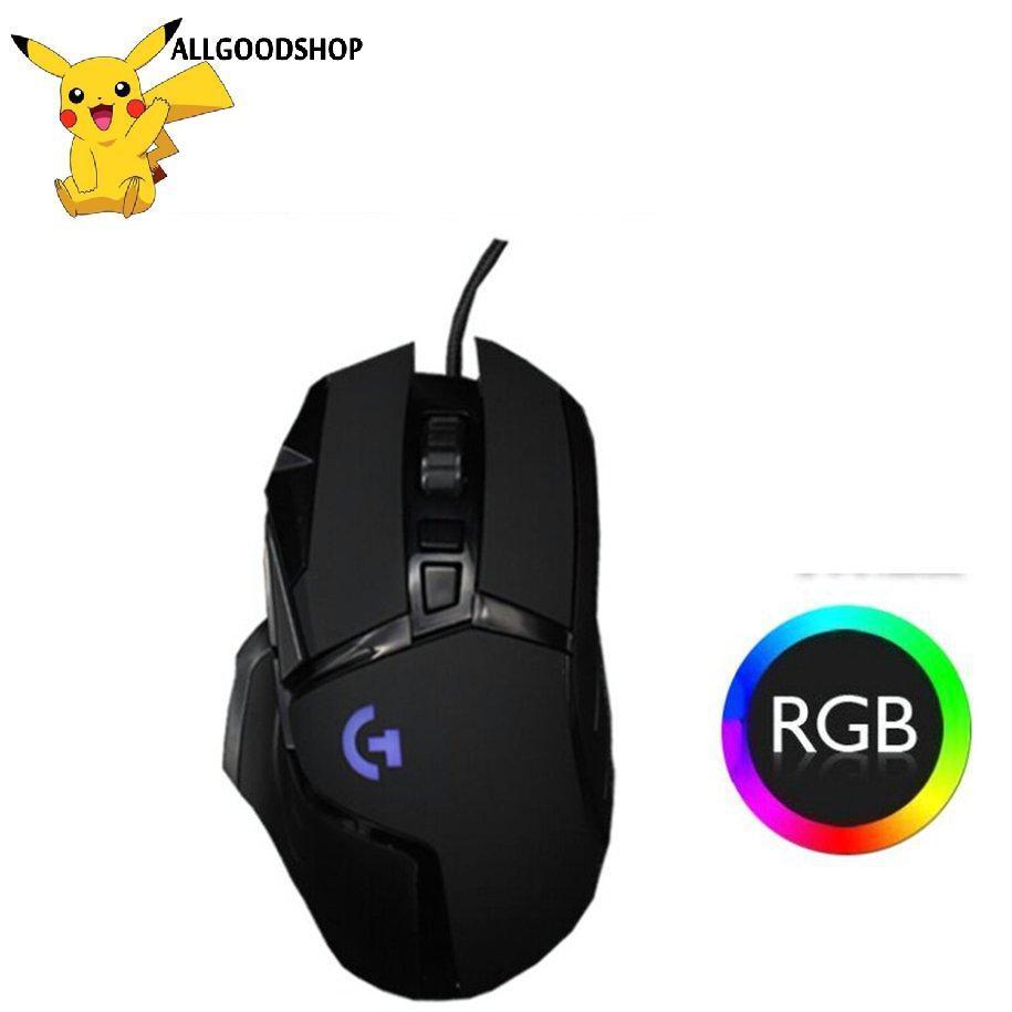 Chuột chơi game G502 có đèn led chất lượng cao cho máy tính/laptop