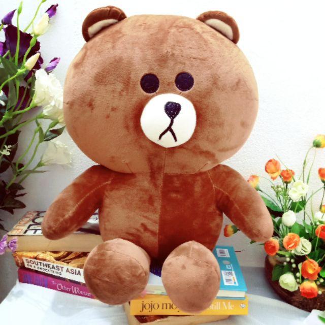 Gấu Bông Brown Gấu Bông Mềm, Đẹp, Cao Cấp Màu Socola Size 95cm - 1m1 - 1m5