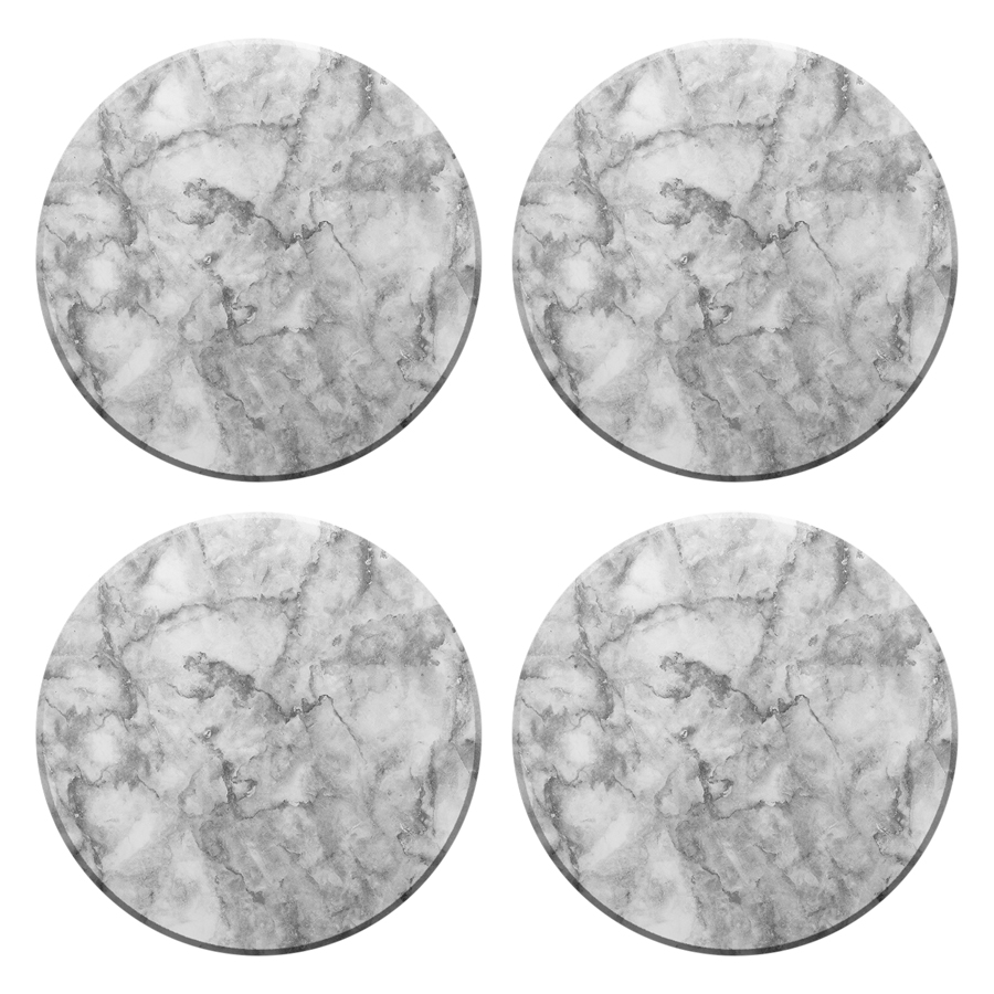 Set Đế Lót Ly Gốm Tròn Mika A-001-002-S-T