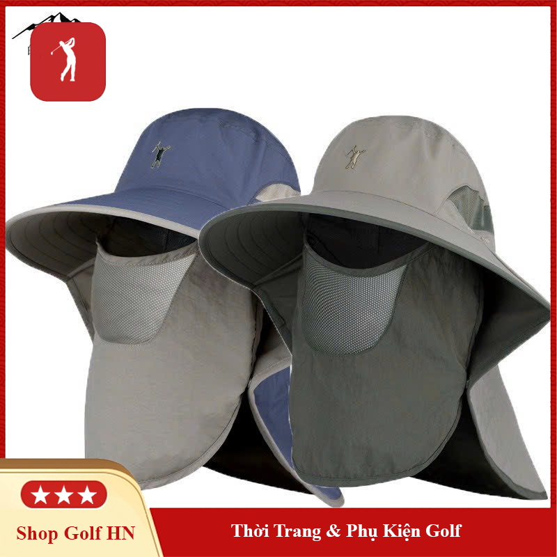 Mũ Nón Golf Nam Vành Rộng Chống Nắng Thoáng Khí MG01