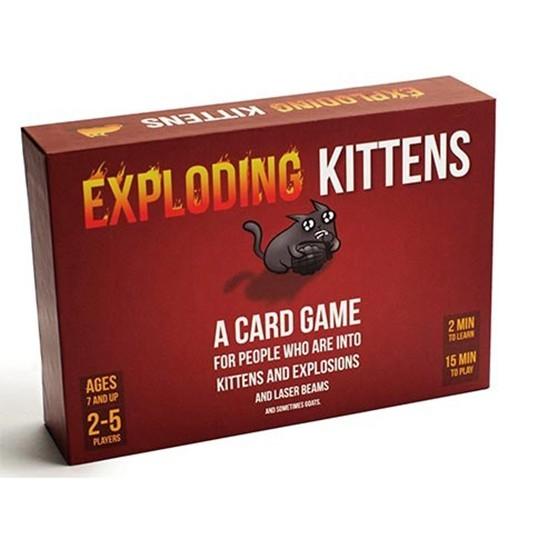 Mèo Nổ - Exploding Kittens-Thẻ Bài mèo nổ cảm tử Exploding Kittens Boardgame