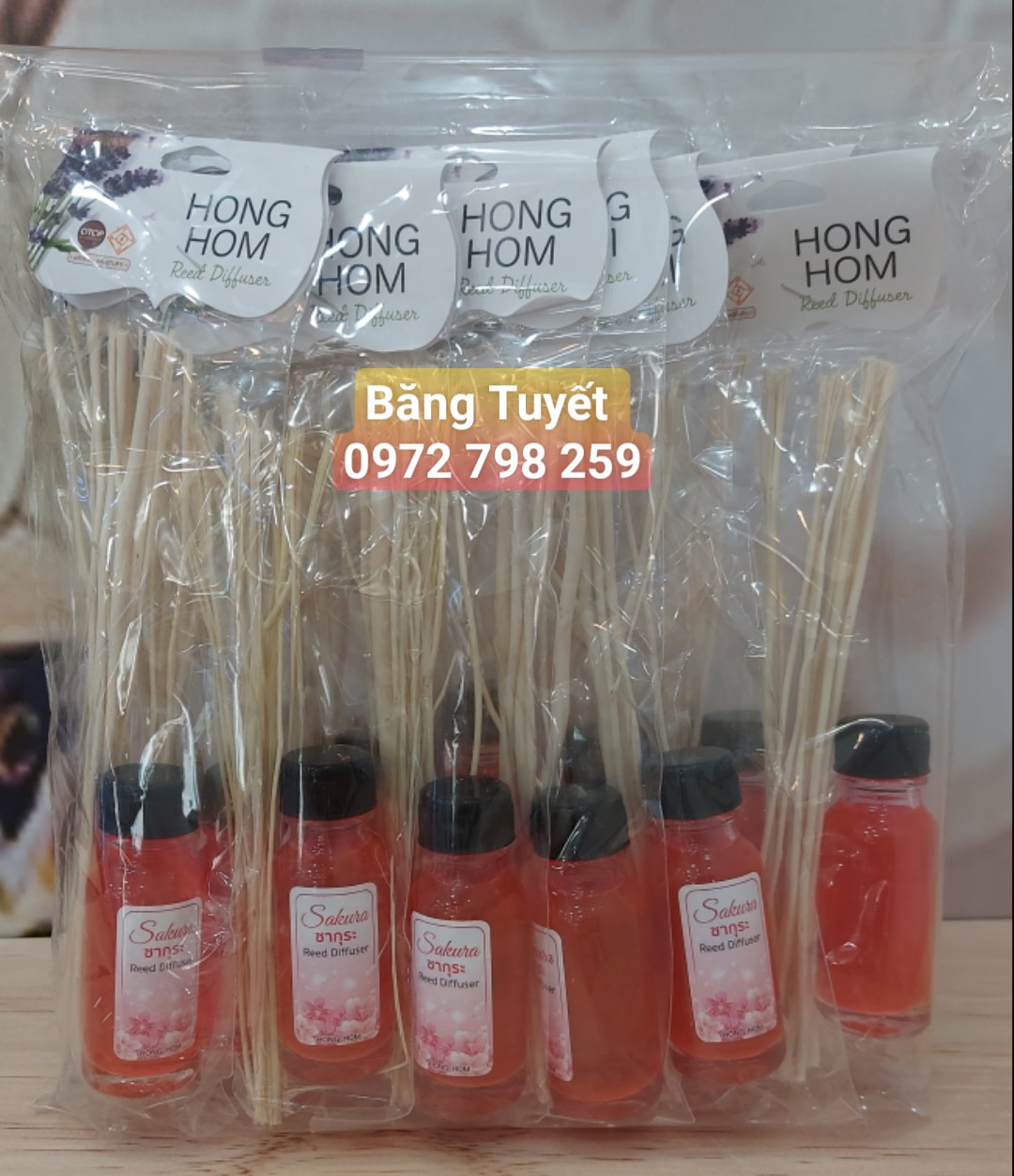 Tinh dầu khuyêch tán HongHom 10ml Thái Lan