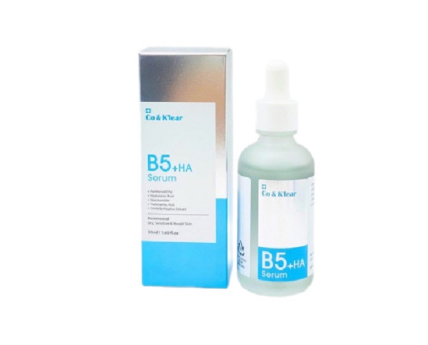 Serum B5 + HA CO &amp; K'LEAR tái tạo làn da ,dưỡng ẩm phục hồi,căng bóng 50ml