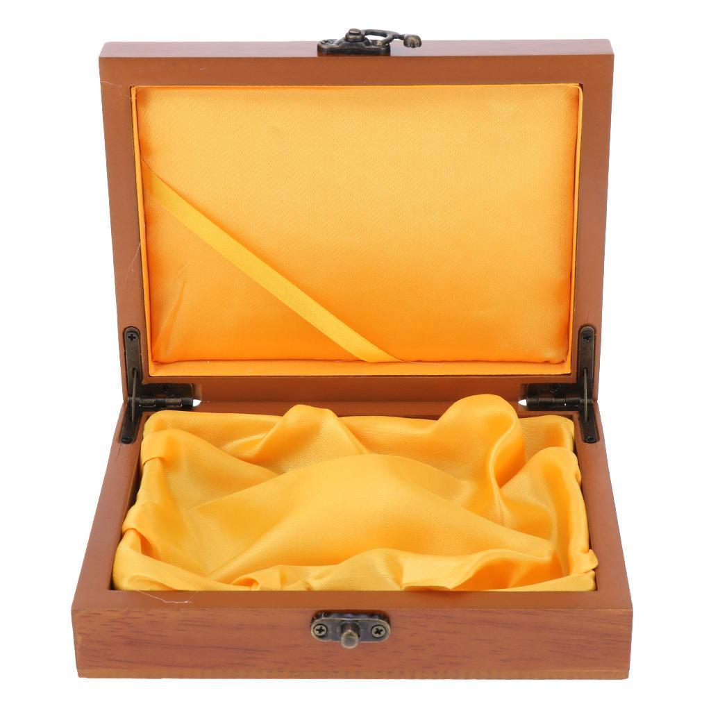 Chinese Style Wooden Jewelry Box Storage, Luxury Wood Necklace Organizer for Women Men, Luxury Case for Earrings Bracelets Watches