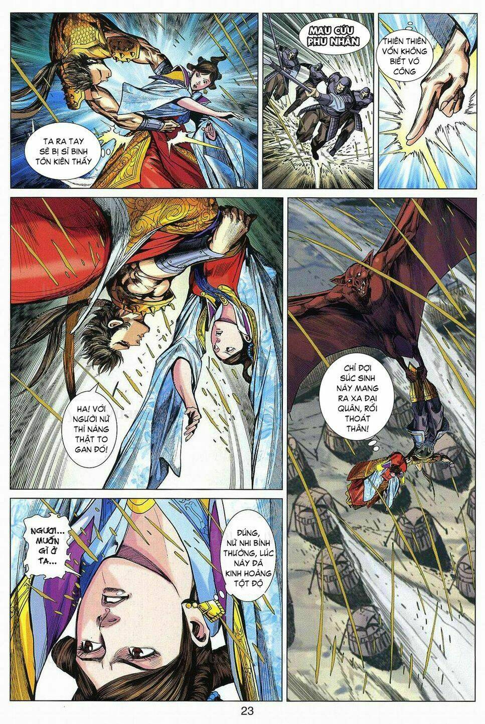 thiên tử truyền kỳ 7 - tam quốc kiêu hoàng chapter 9 23