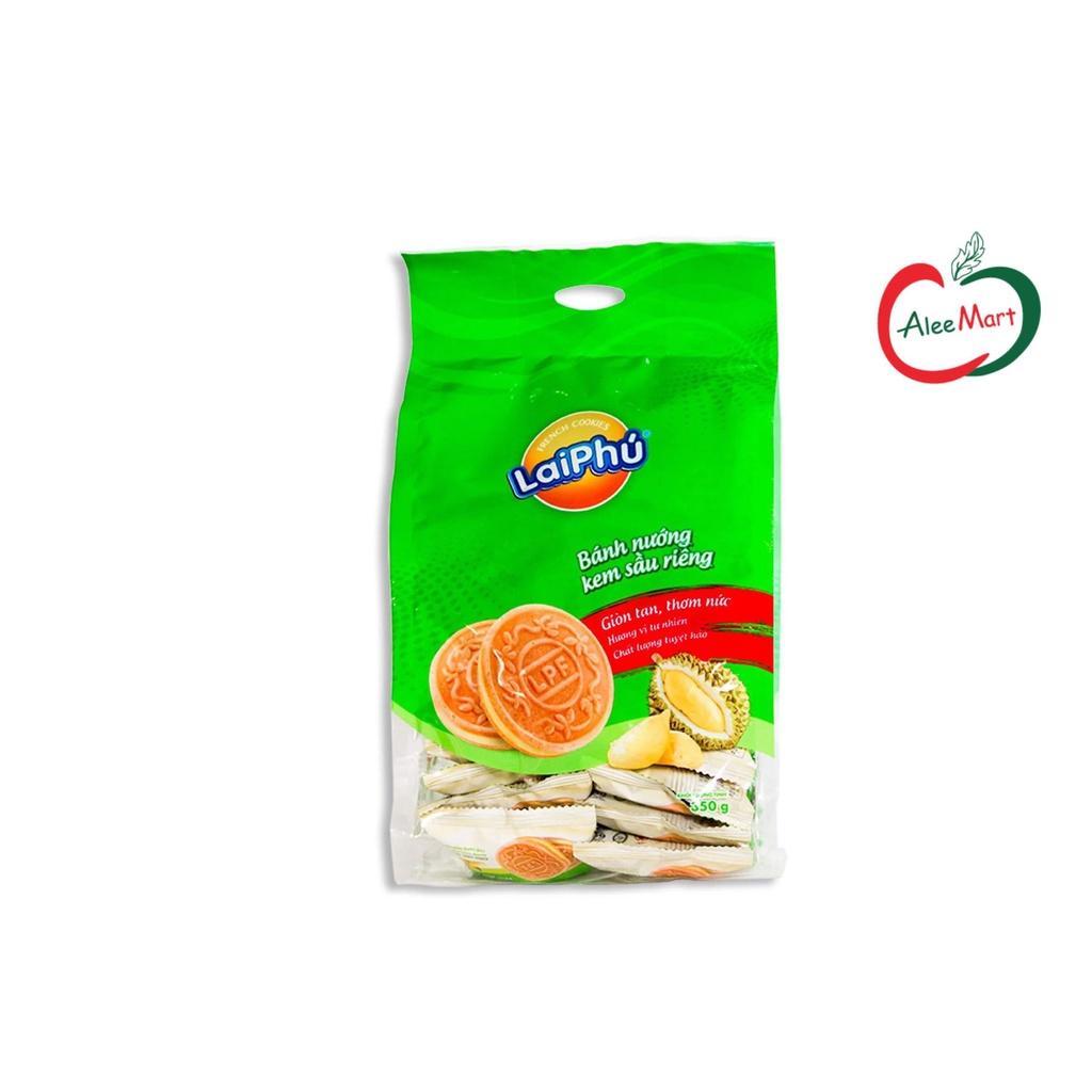 Bánh cookies Lai Phú kem sầu riêng 350g