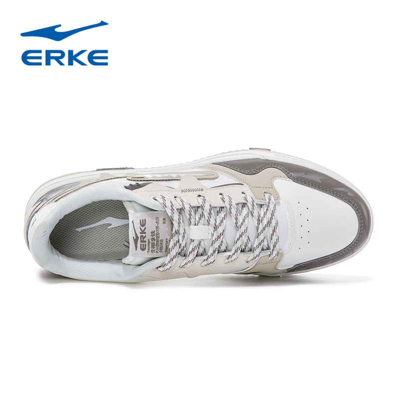 Giày nam ERKE dáng đế bằng thể thao năng động thời trang nam cao cấp chất liệu nhẹ 11123201242