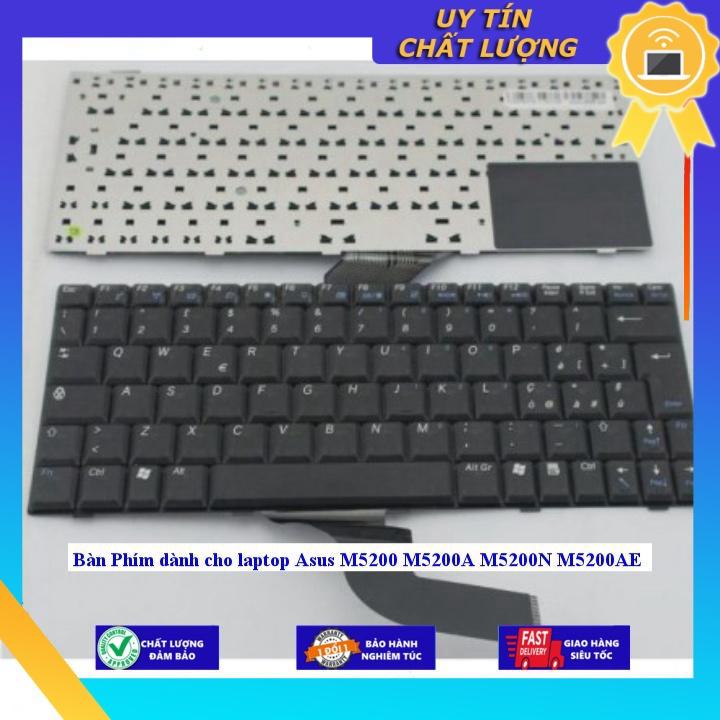 Bàn Phím dùng cho laptop Asus M5200 M5200A M5200N M5200AE - MÀU ĐEN - Hàng Nhập Khẩu New Seal