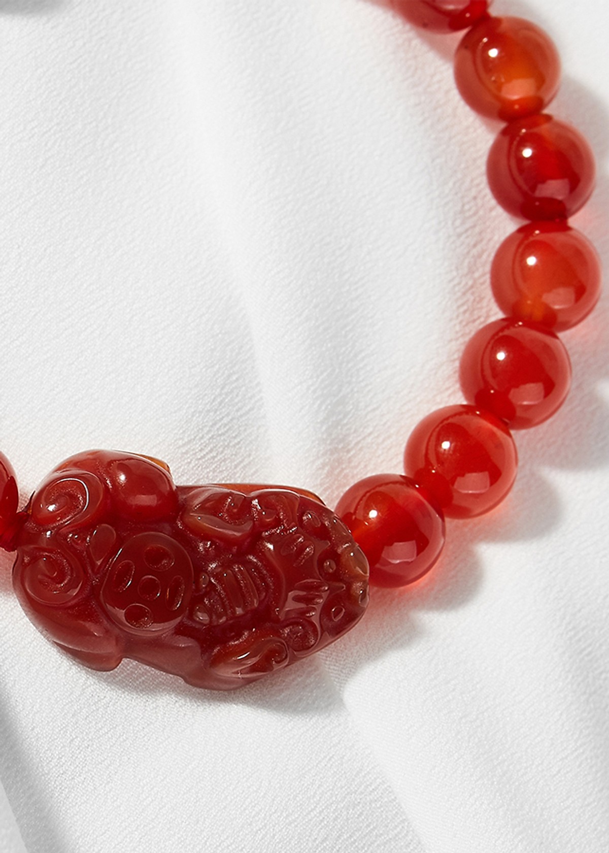Vòng tay phong thủy đá thiên nhiên phối tý hưu đá - Ngọc Quý Gemstone