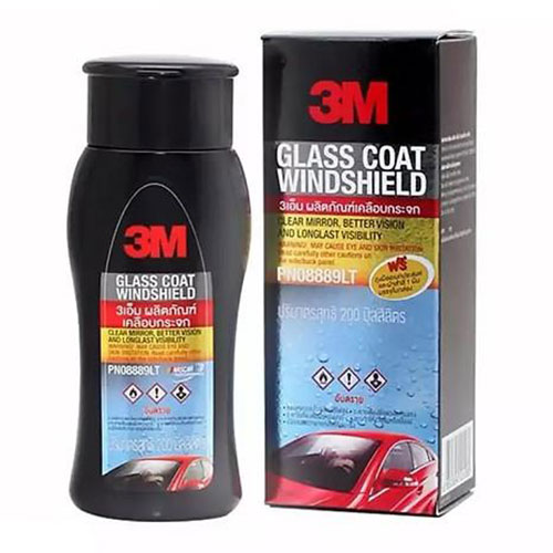 Dung Dịch Chống Bám Nước Trên Kính Xe 3M Glass Coat Windshield 3M 08889 (200ml)