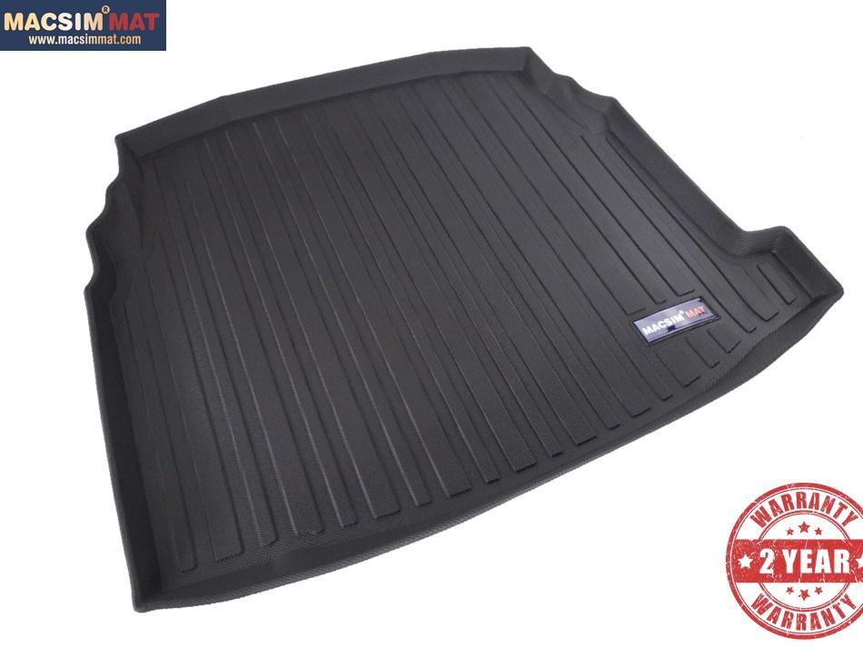 Thảm lót cốp Mercedes E class, E300L/w213 nhãn hiệu Macsim chất liệu TPV cao cấp màu đen