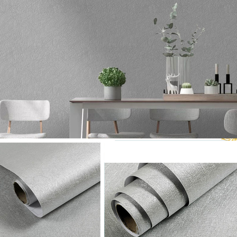 GIẤY DÁN TƯỜNG KHỔ 45CMX10M BẠC SỢI