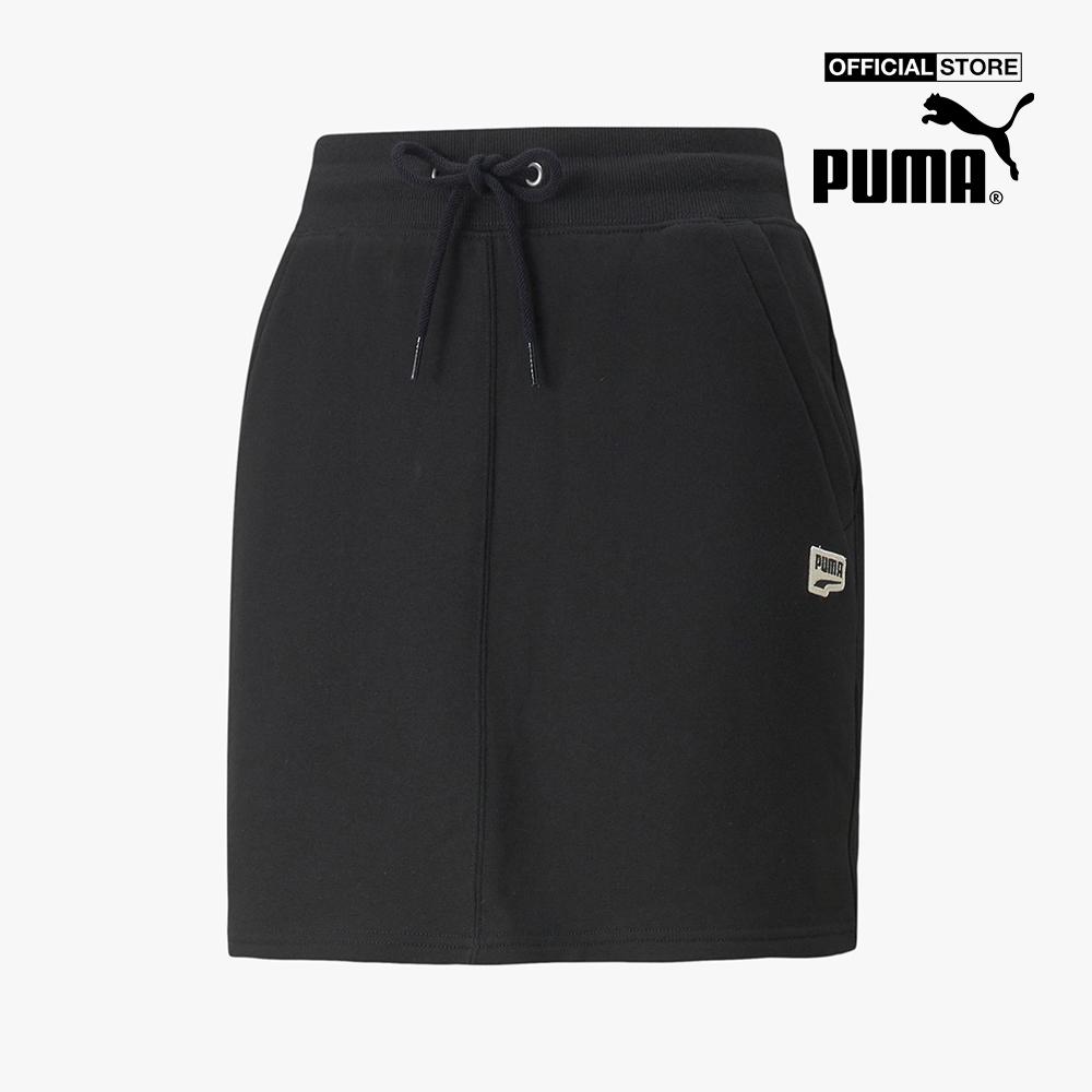 PUMA - Chân váy mini lưng thun Downtown 531694