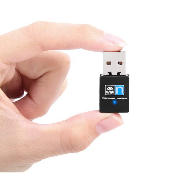 Usb thu sóng wifi cho máy tính laptop tốc độ cao 300Mb không ăng ten