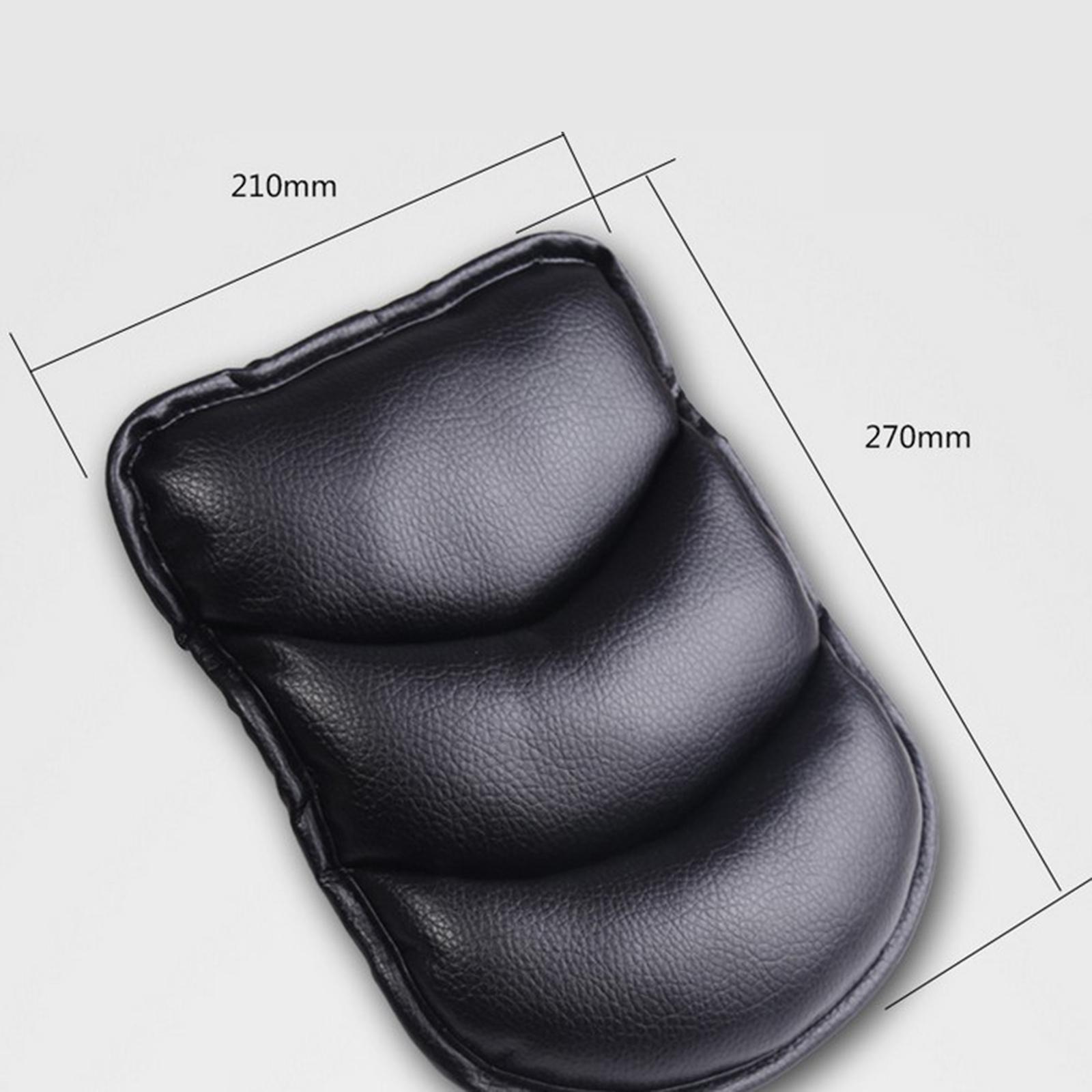 PU Leather Car Armrest Cover Universal Decor Accessories Direct Replaces for Trucks