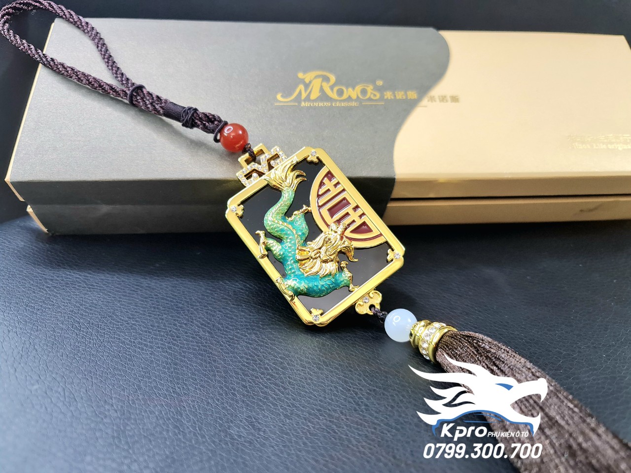 Dây treo thẻ bài rồng xanh - Hàng Kpro chất lượng cao