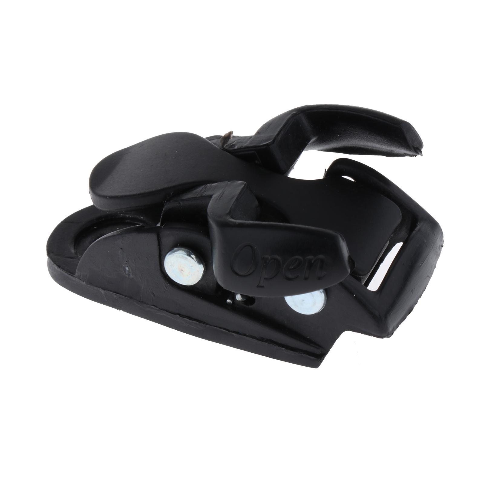 Inline Roller Skate Spider Buckle Portable Replacement Mounting for Skiing black