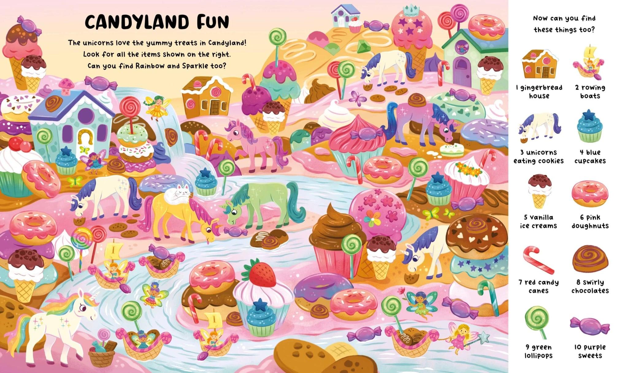 Sách Unicorns: 1001 Things To Find