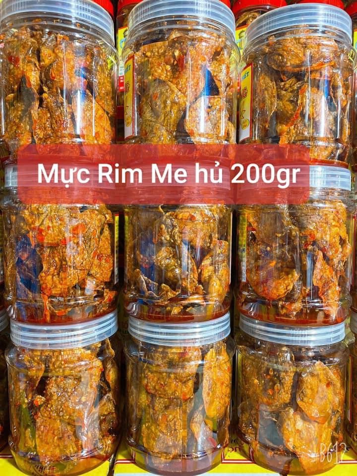 Đặc sản Phan Thiết - Mực Rim Me Đã Chế Biến Ăn Liền Hộp 200 Gram Là Món Ăn Ngon Ơi Là Ngon. Hạn Sử Dụng 6 Tháng Kể Từ Ngày Đặt Hàng - OCOP 4 Sao