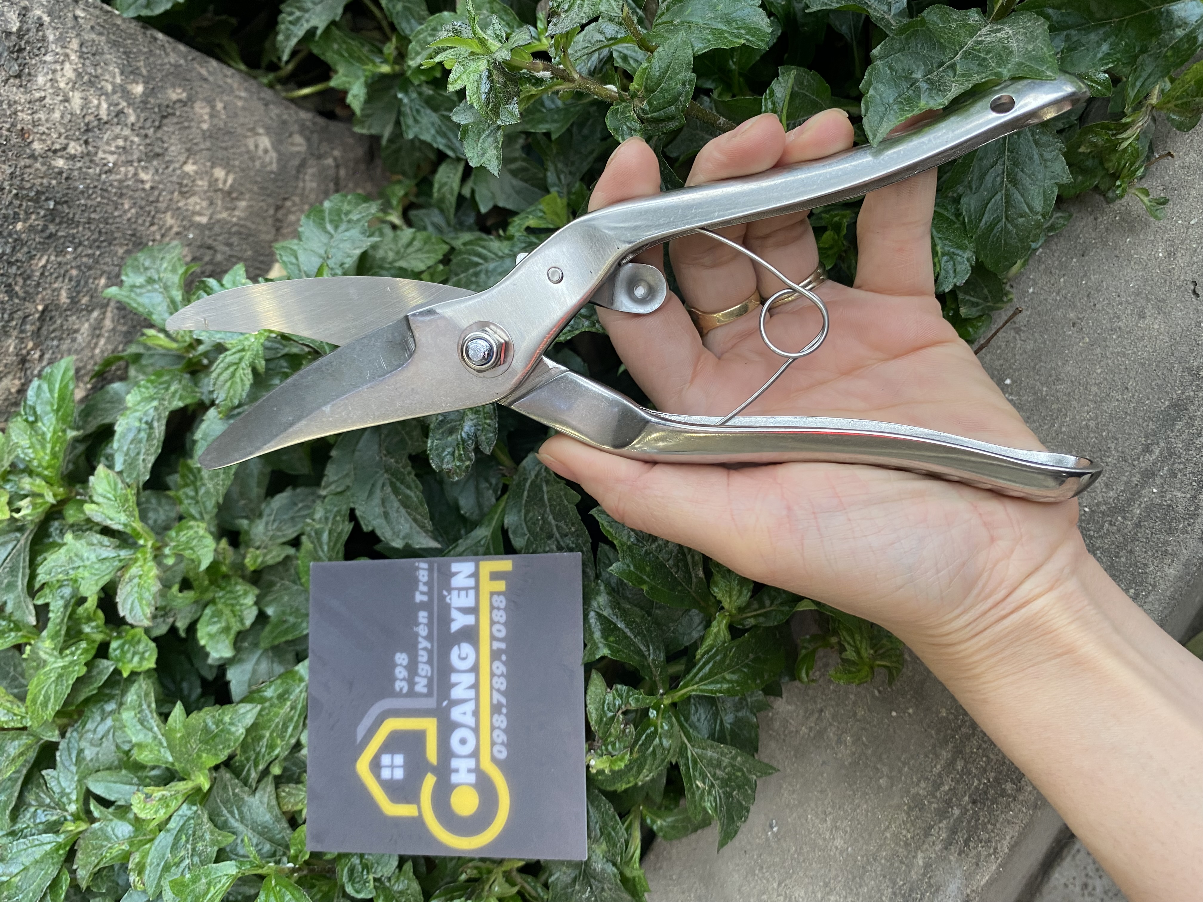 Kéo cộng lực inox cắt xương gà