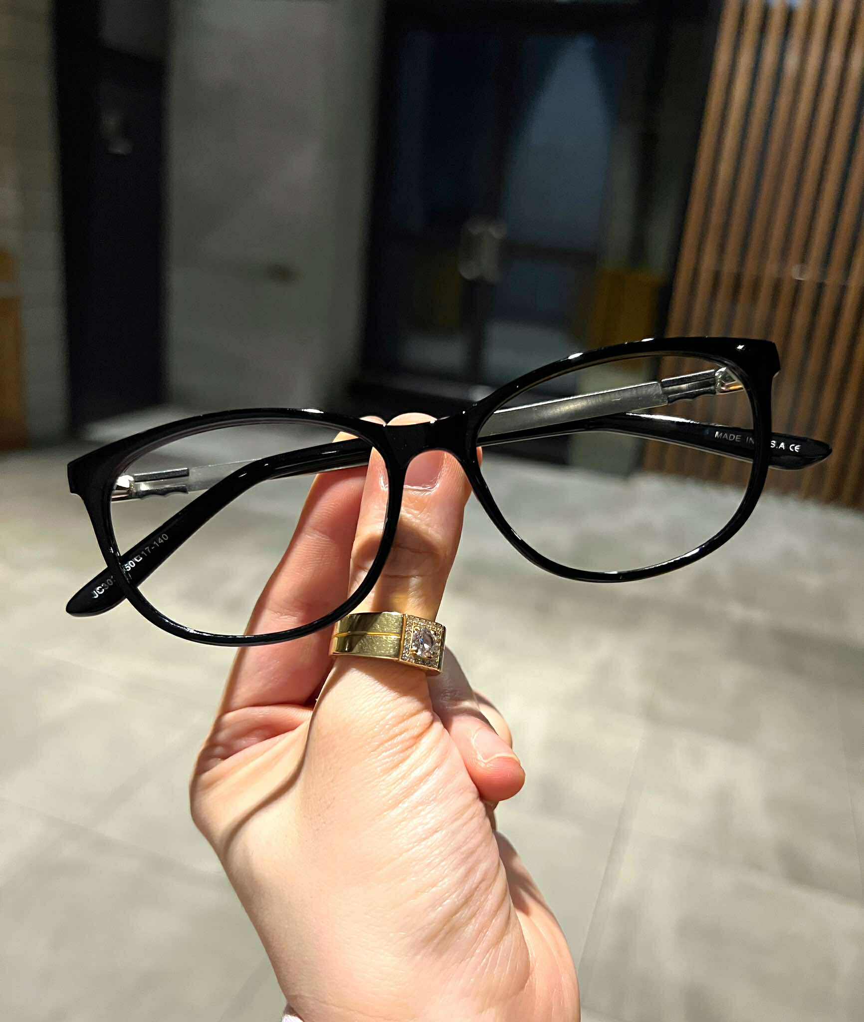 Kính thời trang nam nữ dáng bầu gọng kim loại nhẹ