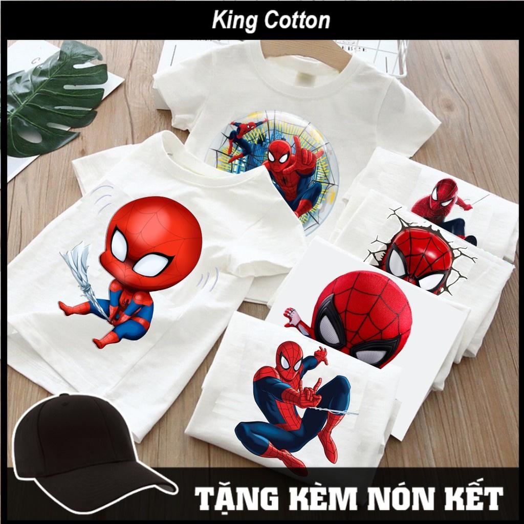 Áo Thun In Hình Người Nhện Spider Man Dành cho Trẻ em