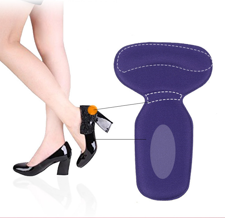 Combo 2 bộ miếng dán lót gót giày đa năng bảo vệ chân, chống nhấc gót, giảm đau, miếng lót gót giày rộng chống sốc, mã DG112