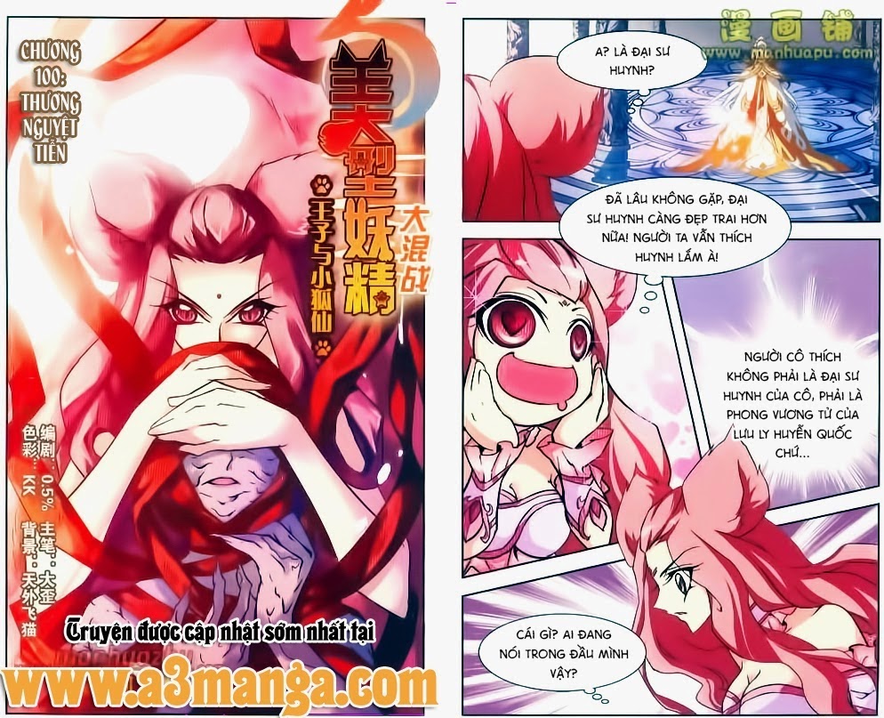 mỹ hình yêu tinh đại hỗn chiến chapter 100 1