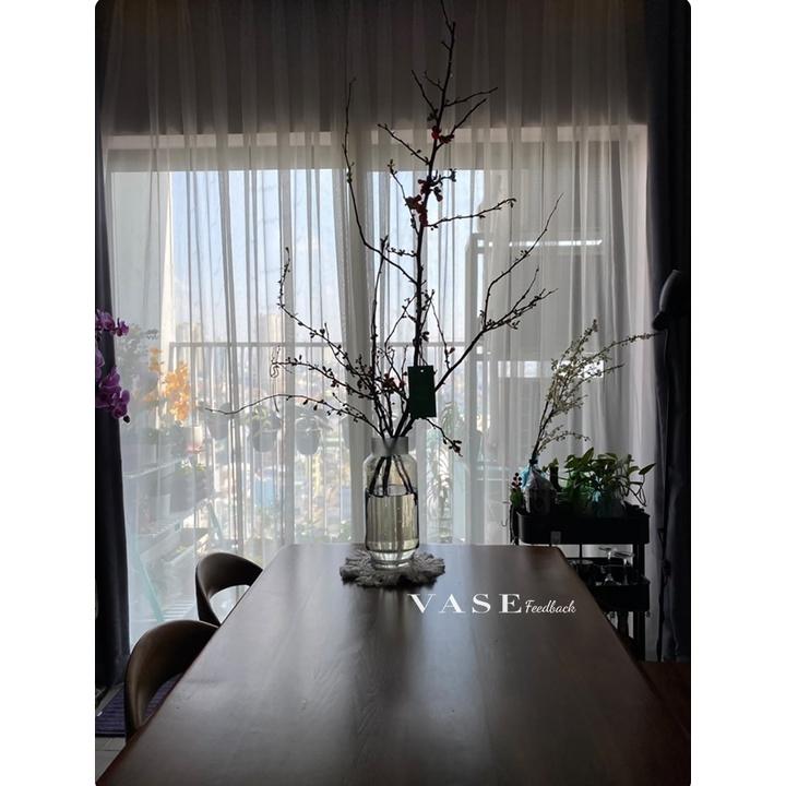 BÌNH HOA THỦY TINH THỦ CÔNG THIẾT KẾ - SANG TRỌNG- Phong Cách Bắc Âu