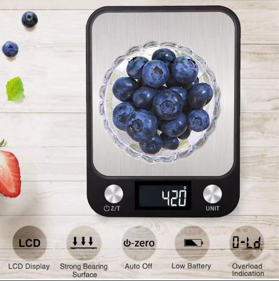 Cân điện tử Electronic Scale CX-Series 10kg cảm ứng màn hình LED cao cấp