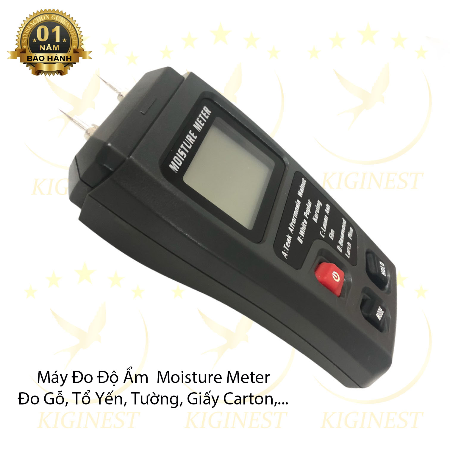 MÁY ĐO ĐỘ ẨM 2 CHÂN KĨ THUẬT SỐ NHỎ GỌN-TIỆN LỢI CHUYÊN DÙNG ĐO TỔ YẾN