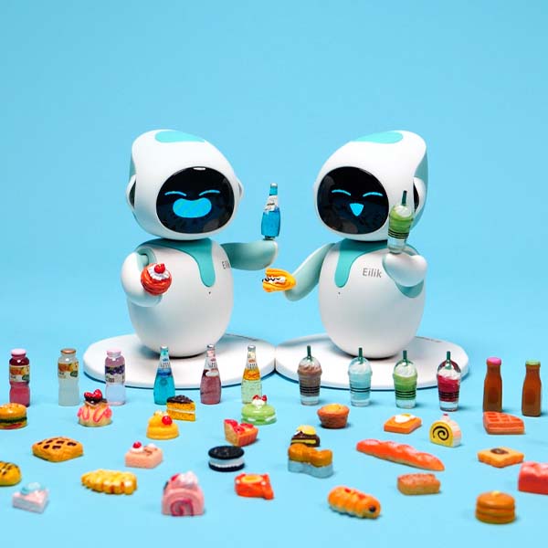 Robot Eilik Xanh Pastel - Robot đồng hành để bàn - Đồ chơi Robot thông minh - Quà tặng siêu đáng yêu