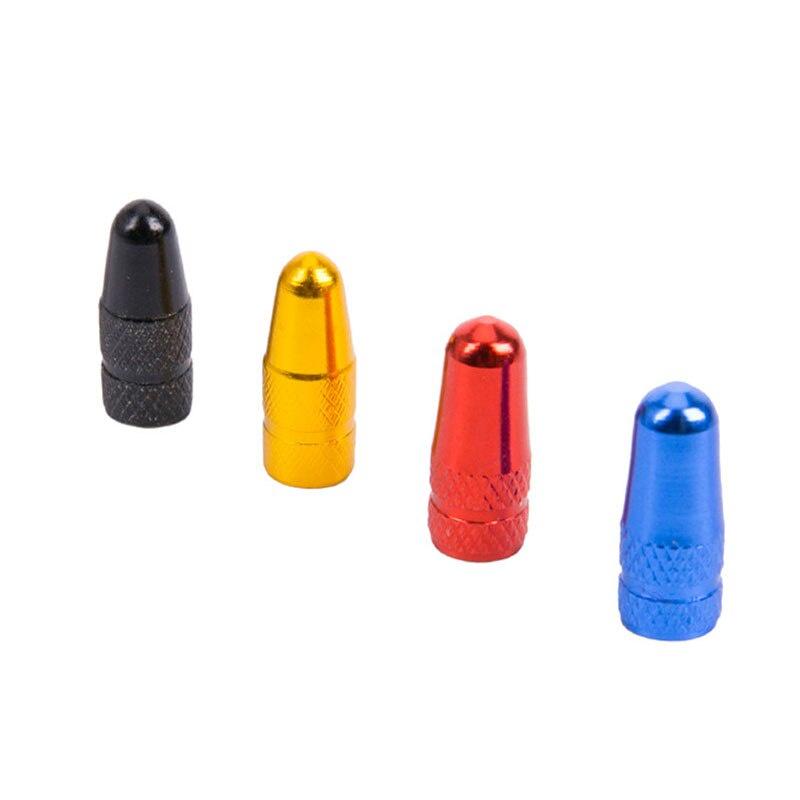 4PCS/Set Bike Valve Caps Aluminum Valve Caps High Pressure Spikes Tire Valve Dust Cover MTB Bike Cycling Bicycle Accessories