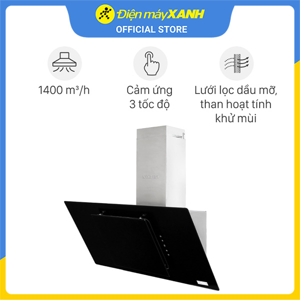 Máy hút mùi Kocher K2080V-90 hàng chính hãng