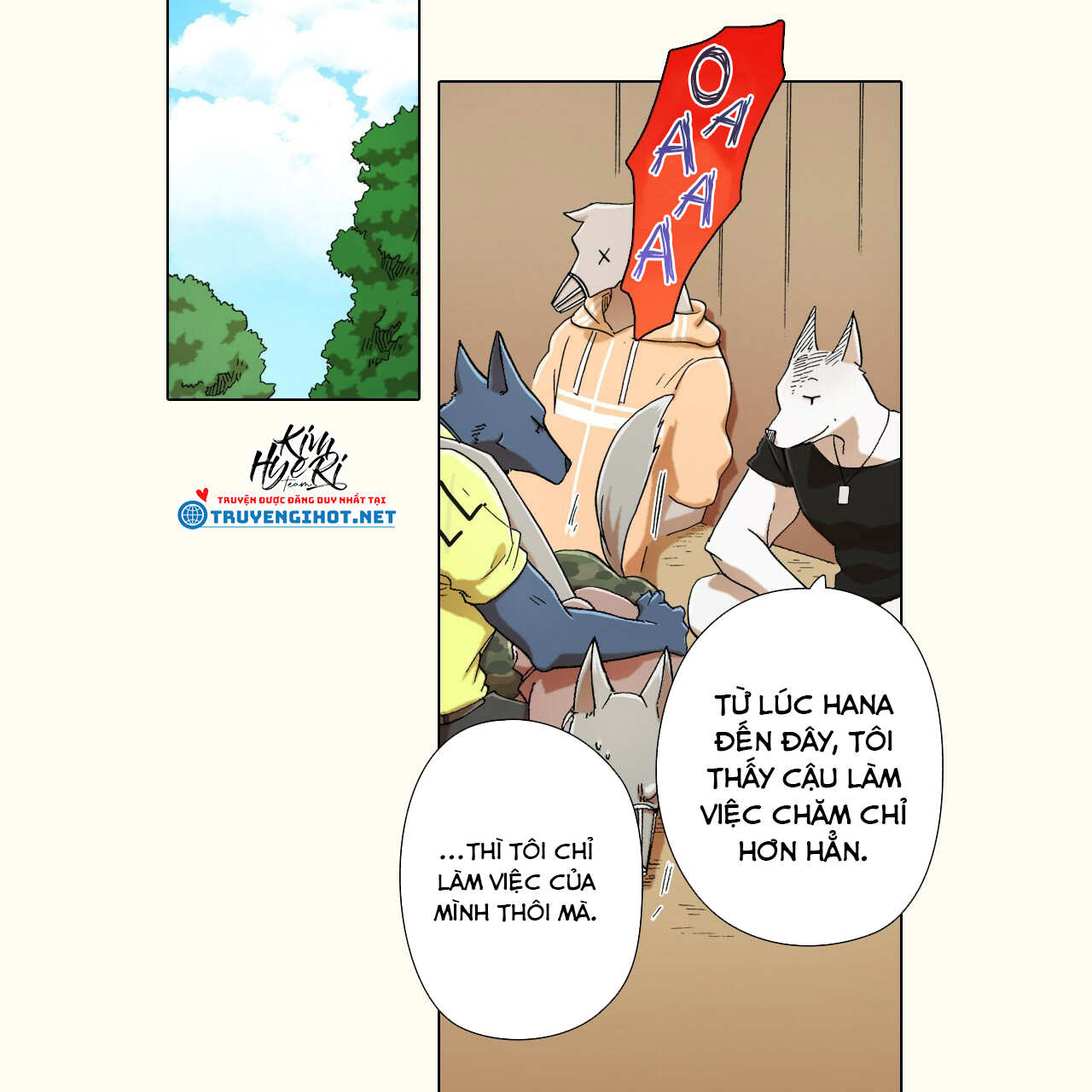 thú nhân và hana chapter 16.1 14