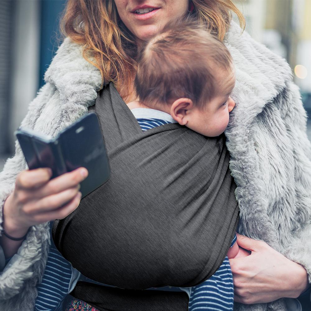 Bé Sơ Sinh Đầm Em Bé Sling Ba Lô 0-3 Yrs Cotton Thoáng Khí Mềm Hipseat Chăn Điều Chỉnh Trẻ Sơ Sinh Bọc
