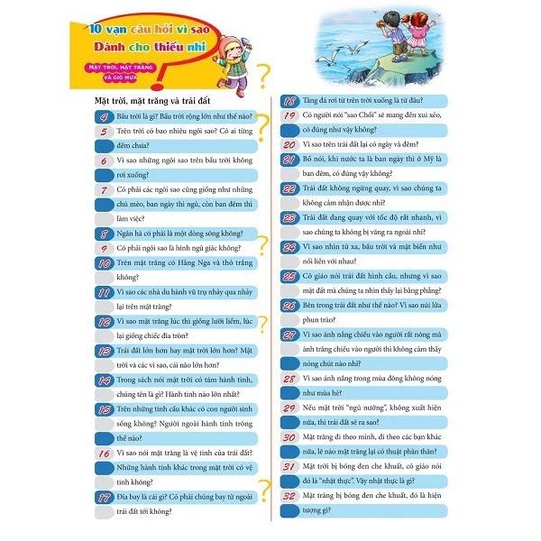 10 Vạn Câu Hỏi Vì Sao - Mặt Trời, Mặt Trăng  - Bản Quyền