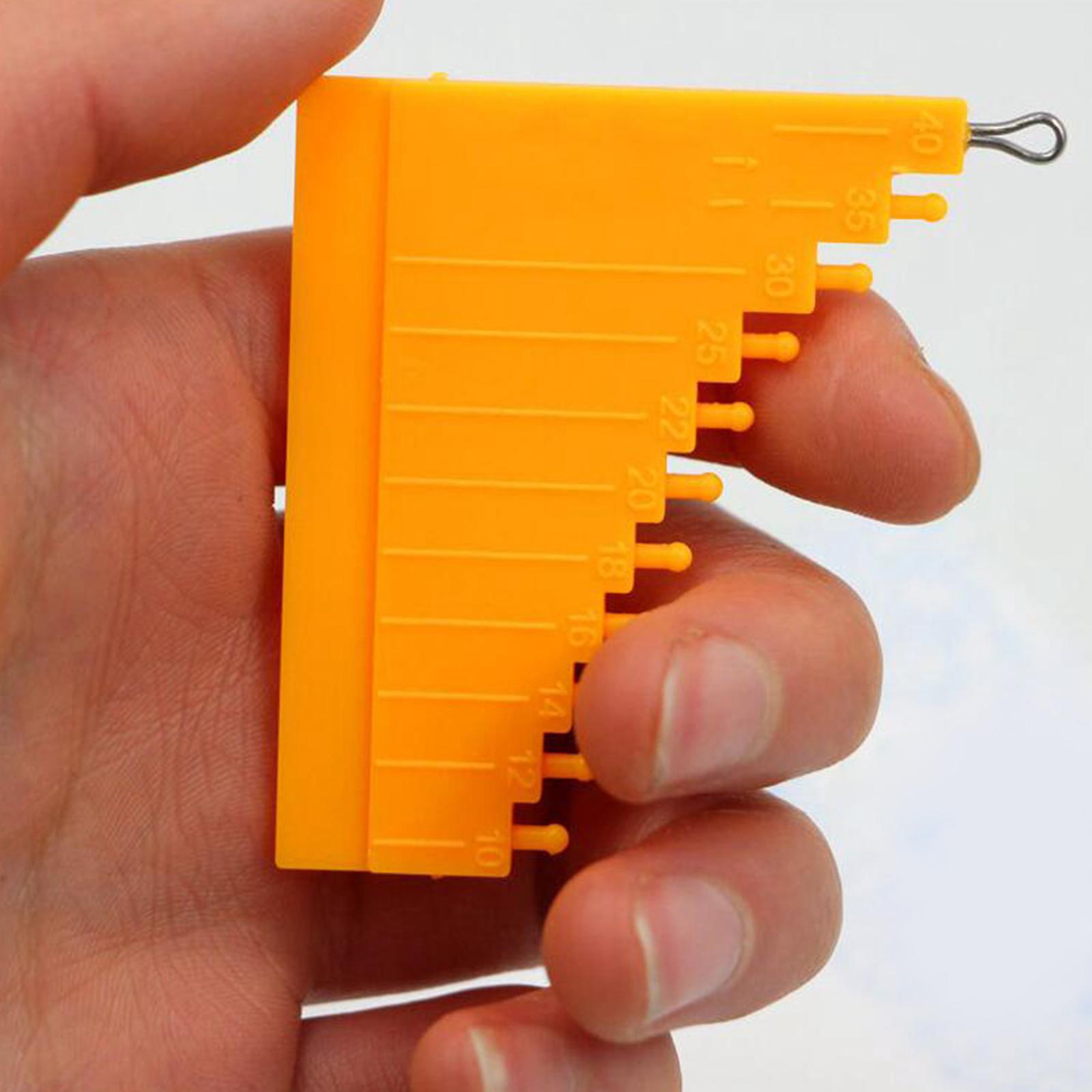 PP Hair Gauge Hair Rig Measurement Tool Carp Feeder Rig Tool Carp Fishing