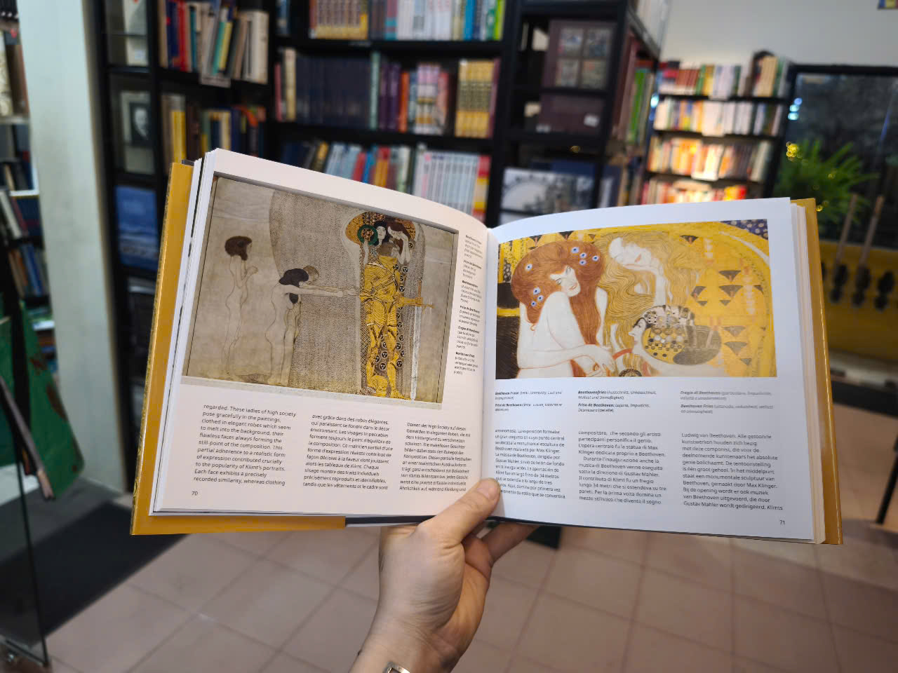 Sách - Gustav Klimt by Janina Nentwig by Janina Nentwig - Sách nghệ thuật bằng tiếng anh/ Art Book in English