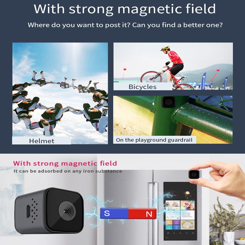 Ultra HD 1080P Mini Sport Cameras Waterproof Action Camcorder DV Night Vision Camera for Sking Diving Cycling Outdoor Motion Cam